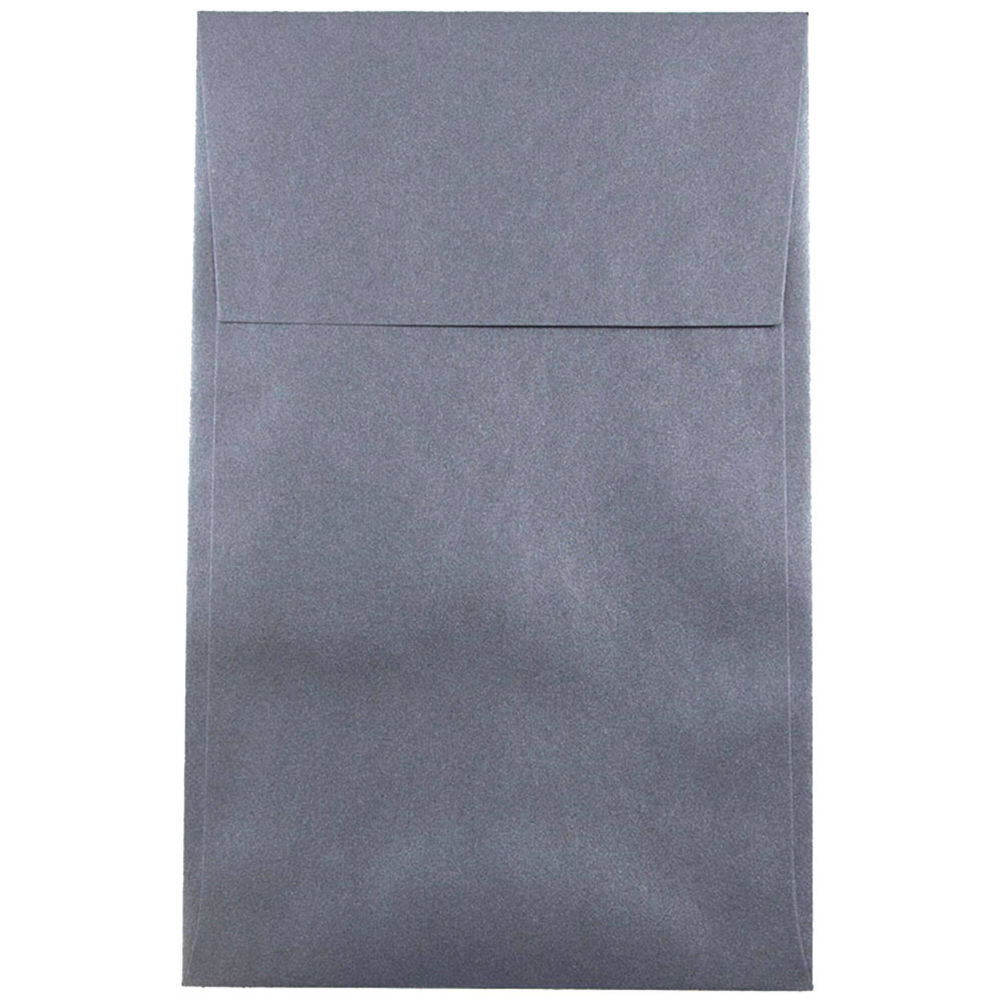 JAM Paper 6" x 9.5" Anthracite Stardream envelopes, 25ct.